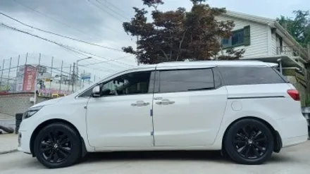 올뉴카니발 유광블랙 분체도장휠 19인치순정휠 장착후기 / 시흥시 대야동