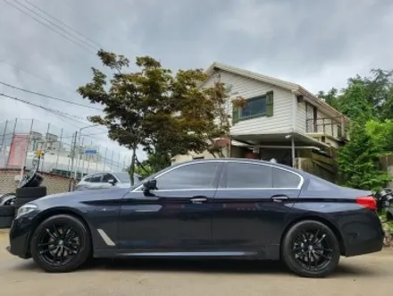 BMW G30 5시리즈 662M 18인치순정휠 유광블랙분체도장휠 장착후기 / 시흥시 대야동