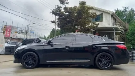 그랜져HG 차량 제네시스 G80 유광블랙 분체도장휠 18인치순정휠 장착후기 / 시흥시 대야동