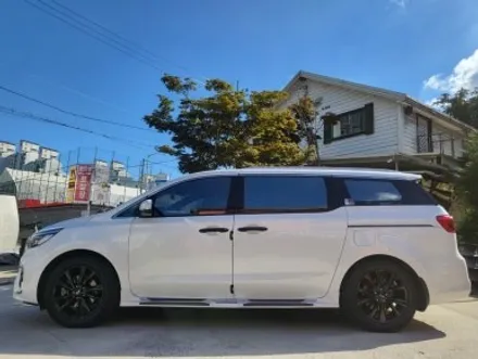 더뉴카니발 차량 유광블랙 분체도장휠 19인치순정휠 장착후기 / 시흥시 대야동