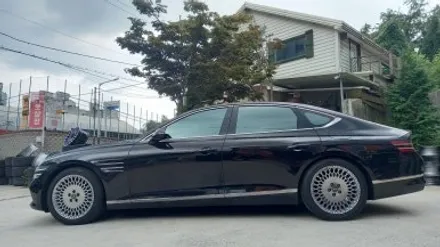 올뉴 제네시스 G80 RG3 19인치순정휠 불판휠 장착후기 / 시흥시 대야동
