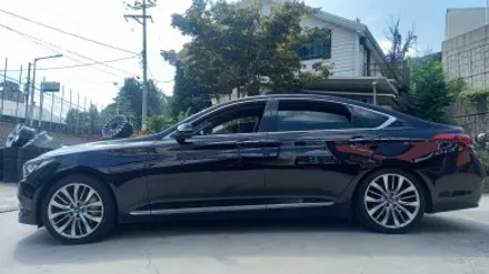 제네시스DH 차량 DH G80 19인치순정휠 장착후기 / 시흥시 대야동