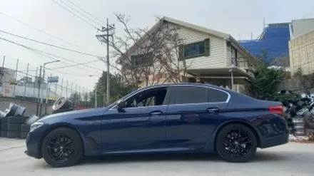 BMW G30 5시리즈 662M 18인치순정휠 유광블랙 분체도장휠 장착후기 / 시흥시 대야동