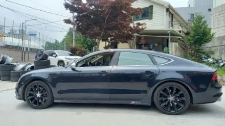 아우디 A7 19인치순정휠 유광블랙 분체도장휠 장착후기 / 시흥시 대야동