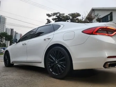 그랜져IG 차량 유광블랙 분체도장휠 19인치순정휠 장착후기 / 시흥시 대야동