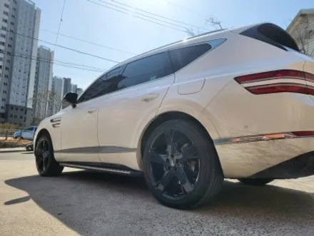 제네시스 GV80 차량 유광블랙 분체도장휠 22인치순정휠 장착후기 / 시흥시 대야동