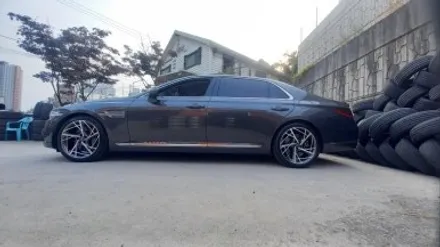 제네시스 G90 신형 RS4 투톤 20인치순정휠 장착후기 / 시흥시 대야동