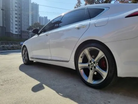 제네시스DH 차량 올뉴제네시스 G80 RG3 20인치순정휠타이어 장착후기 / 시흥시 대야동
