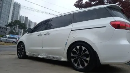 올뉴카니발 차량 카니발 4세대 KA4 19인치순정휠 한국타이어 라우펜 235 55 19 / 2355519 새제품 장착후기 / 시흥시 대야동
