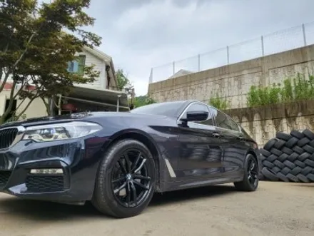 BMW G30 5시리즈 662M 18인치순정휠 유광블랙분체도장휠 장착후기 / 시흥시 대야동