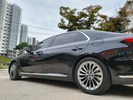 제네시스 EQ900 차량 스퍼터링 19인치순정휠 한국타이어 라우펜 새타이어 장착후기 / 시흥시 대야동