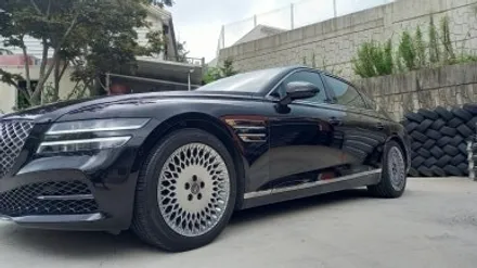 올뉴 제네시스 G80 RG3 19인치순정휠 불판휠 장착후기 / 시흥시 대야동