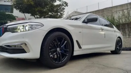 BMW G30 5시리즈 662M 18인치순정휠 유광블랙 분체도장휠 장착후기 / 시흥시 대야동