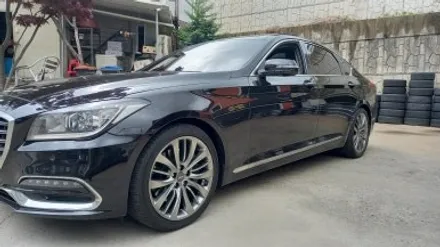 제네시스DH 차량 DH G80 19인치순정휠 장착후기 / 시흥시 대야동