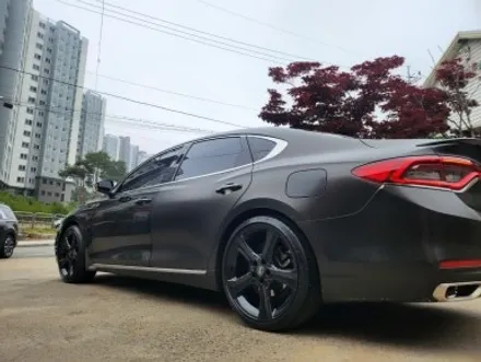 그랜져IG 차량 G80 RG3 20인치 전륜 프론트 동일옵셋휠 유광블랙 분체도장휠 20인치순정휠 장착후기 / 시흥시 대야동