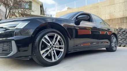 아우디 A6 차량 C8 45TDI 19인치순정휠 장착후기 / 시흥시 대야동