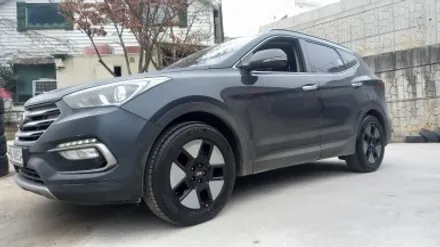 싼타페 DM 차량 디올뉴싼타페 MX5 18인치순정휠타이어 신품급 임판휠타이어 장착후기 / 시흥시 대야동