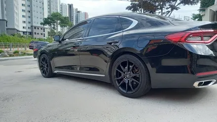 그랜져IG 차량 제네시스 G70 유광블랙 분체도장휠 19인치순정휠 장착후기 / 시흥시 대야동