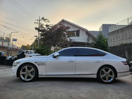 올뉴 제네시스 G80 RG3 20인치순정휠 휠복원 휠수리 휠도색 장착후기 / 시흥시 대야동