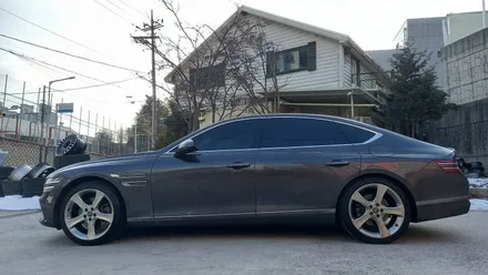 올뉴 제네시스 G80 RG3 20인치순정휠 휠복원 휠수리 휠도색 장착후기 / 시흥시 대야동