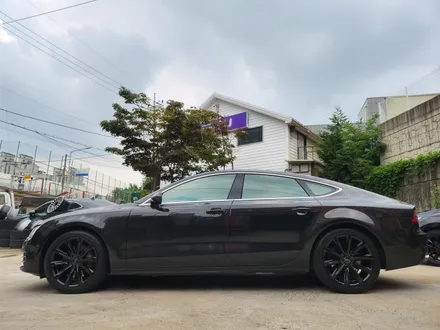 아우디 A7 19인치순정휠 유광블랙 분체도색 휠도색 맞교환 방식으로 당일장착 후기 입니다! / 시흥시 대야동