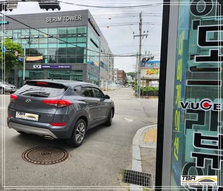 파주블랙박스  투싼 지넷 Z7 +  현대 DLS M8 네비게이션 / 경기 파주