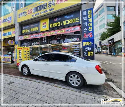 파주운정블랙박스 삼성 SM5 네비게이션 후방카메라 작업기 / 경기 파주