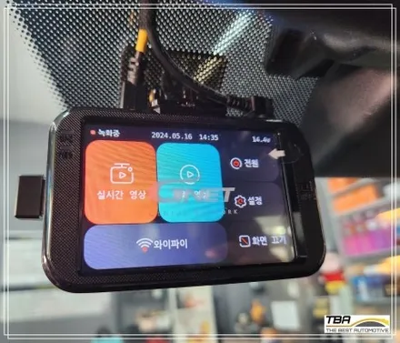 파주읍블랙박스 쌍용 티볼리에어 지넷 Z7 WIFI 동글 장착 / 경기 파주
