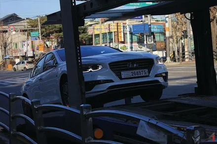 팀에이원 그랜저 IG 신차 탁송 패키지!! [솔라가드 새턴 + 아이나비 QXD1500] / 구리 교문동