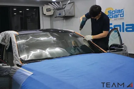 제네시스 G70 신차 탁송 패키지 작업 과정입니다. / 구리 교문동