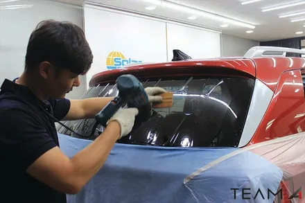 팀에이원 베뉴 신차 탁송 패키지 작업 과정입니다. / 구리 교문동
