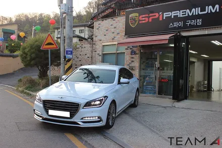 남양주 비노출 엠비언트 코더스 제네시스 G80 시공기 / 구리 교문동