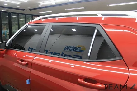 팀에이원 베뉴 신차 탁송 패키지 작업 과정입니다. / 구리 교문동