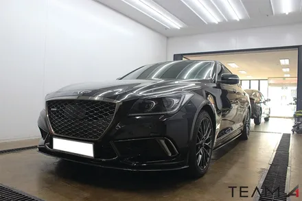 제네시스 G80 코더스 엠비언트 라이트 장착 후기 / 구리 교문동