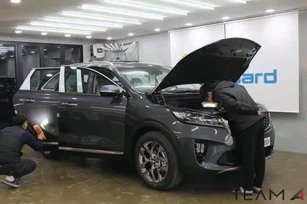합리적인 금액과 정확한 시공!! 팀에이원 신차 탁송 패키지 / 구리 교문동