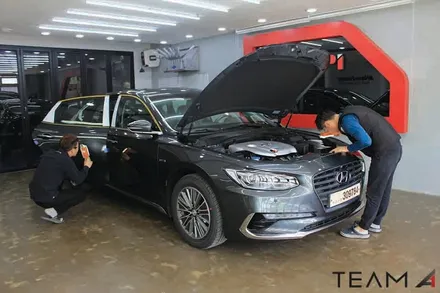 팀에이원 신차 패키지!! 그랜저 IG 시공 편 / 구리 교문동