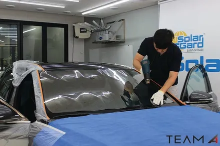 제네시스 G70 솔라가드 새턴 시공하였습니다.[구리신차탁송][남양주신차탁송][구리썬팅][솔라가드구리점] / 구리 교문동