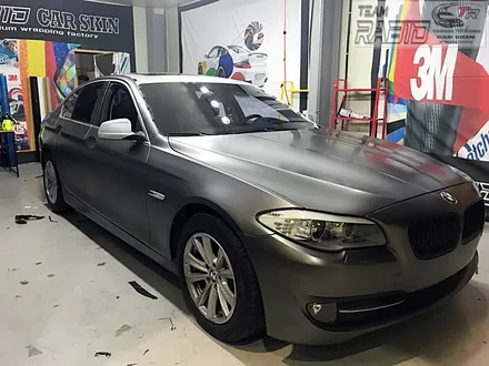 화성/향남랩핑 BMW 520d 사틴다크그레이 전체랩핑 / 화성 봉담
