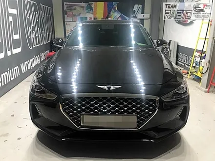 화성/향남랩핑 제네시스 G70 스포츠그릴 가니쉬 크롬랩핑 그뤠잇 / 화성 봉담