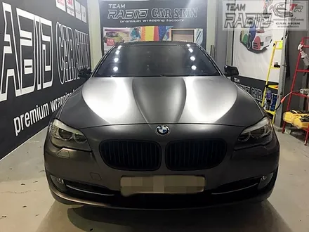 화성/향남랩핑 BMW 520d 사틴다크그레이 전체랩핑 / 화성 봉담
