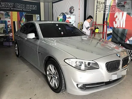 화성/향남랩핑 BMW 520d 사틴다크그레이 전체랩핑 / 화성 봉담