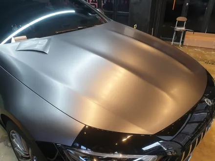 벤츠 AMG GT 43 전체랩핑,사틴다크그레이랩핑,사틴다크그레이,전체랩핑,수원랩핑,광교랩핑,팀라비드,벤츠랩핑,AMG랩핑 / 화성 봉담