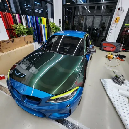 BMW M2 미드나잇그린랩핑, 미드나잇그린,고광택필름,M2랩핑,수원랩핑,화성랩핑,팀라비드,팀라비드카스킨,BMW미드나잇그린,고광택필름도소매,가맹점문의,체인점,가맹체인,파트너쉽문의 / 화성 봉담