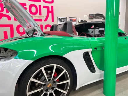[화성랩핑] 포르쉐 박스터 3M 전체랩핑 켈리그린 팀라비드 / 화성 봉담읍