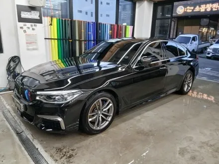 BMW G바디 530i 랩핑제거 후 3M 2080 유광 블랙 전체랩핑 작업기 / 화성 봉담