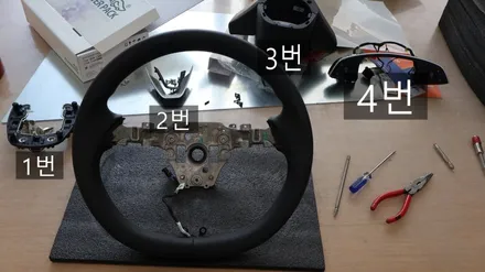 [부산신차패키지]테슬라 모델Y 주니퍼 요크핸들 DIY 누구나 가능하다! / 부산 연제