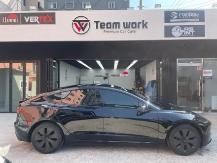 부산 테슬라 모델3 하이랜드 신차썬팅은 연산 팀워크 / 부산 연제