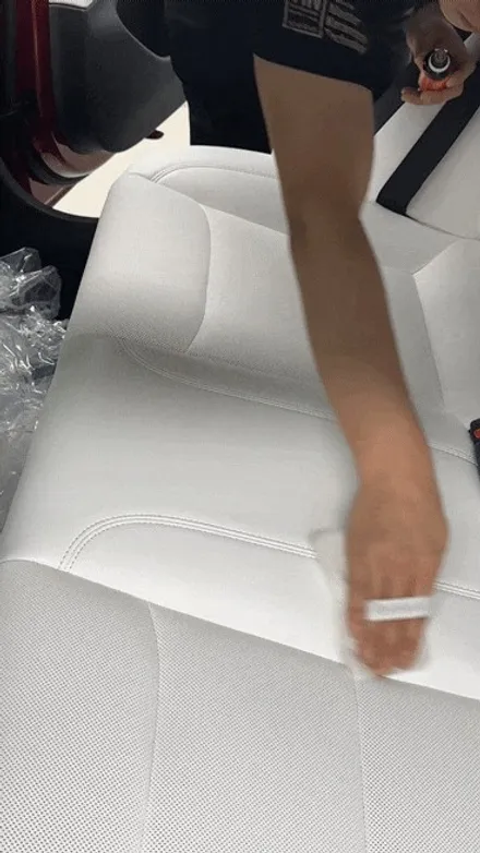 [부산 썬팅/신차패키지]테슬라 모델3 하이랜드 울트라레드 버텍스900, 유리막\'가죽코팅 시공 / 부산 연제