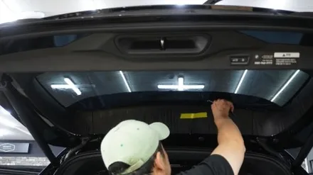 \'BMW X7\' 차량 전체 컬러 PPF & 썬팅 & 크롬죽이기 & 앞, 뒤 그릴 교체 시공