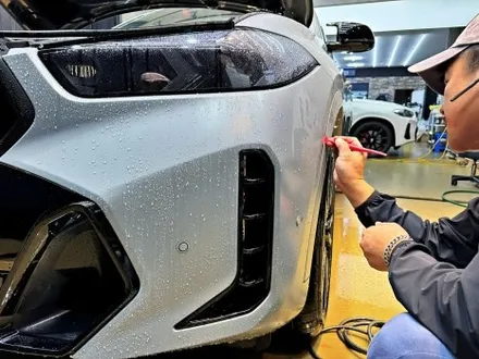 bmw x6 전체 무광 PPF로 고급스러움을 높이기 !